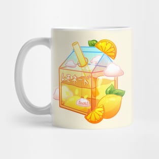 Aesthetic Sunshine Lemonade Carton Mug